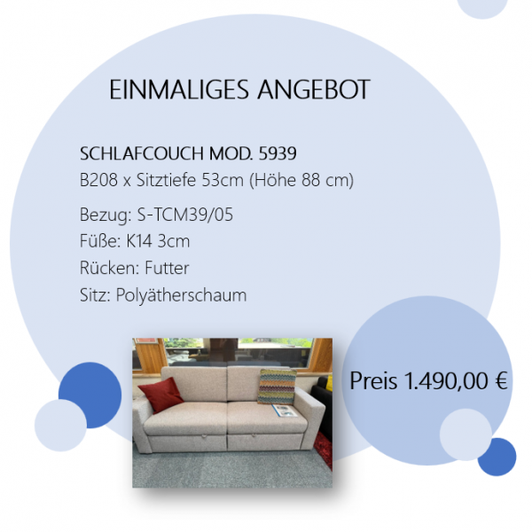 Schlafcouch Mod. 5939