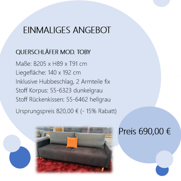 Querschläfer Mod. Toby