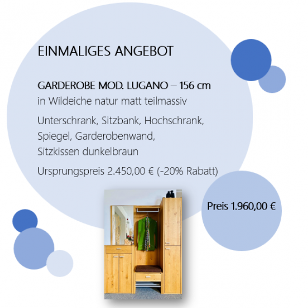 Garderobe Mod. Lugano
